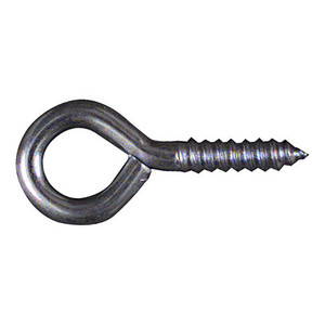 1-3/16" Zinc Plated Screw Eyes (Pack of 10)
