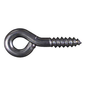 2-5/8" Zinc Plated Screw Eye (# 2)