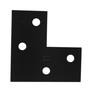 1/8" X 6" X 3" Heavy Duty Flat Corner Plate