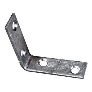 2" X 5/8" Galvanized Corner Braces (Pack of 4)