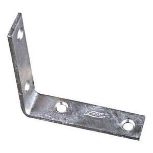 3" X 3/4" Galvanized Corner Braces (Pack of 4)