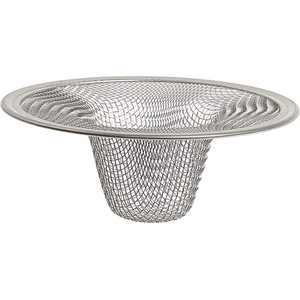 4-1/2" Stainless Steel Mesh Kitchen Sink Strainer