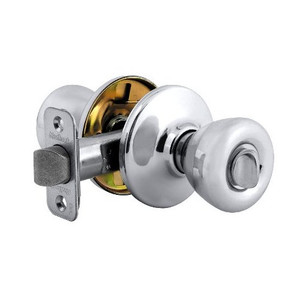 Kwikset Tylo Satin Chrome Privacy Lockset - (2-3/8" or 2-3/4" Backset)