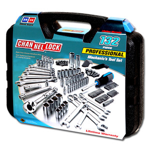 Channellock SAE / Metric Mechanics Tool Set (132 Pieces)