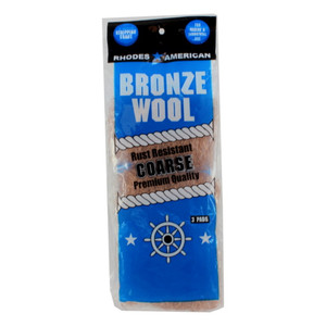 Coarse Bronze Wool Pads (Pack of 3)
