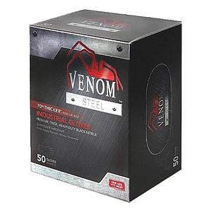 25 Pair Nitrile Disposable Gloves