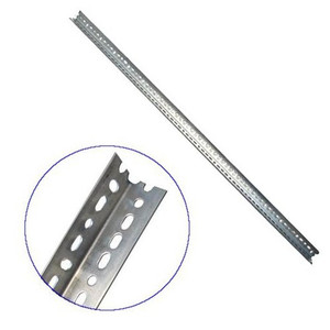 1-1/2" X 1/16" X 6' Galvanized Slotted Angle Iron