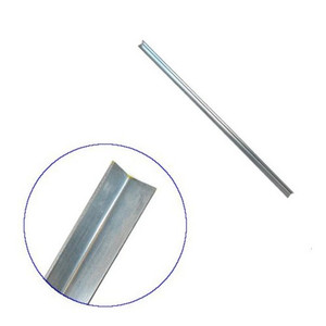 1-1/4" X 1/8" X 3' Galvanized Solid Angle Iron