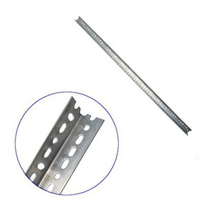 1-1/2" X 1/16" X 4' Galvanized Slotted Angle Iron