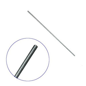 1/4"-28 X 3' S.A.E. Zinc Plated Threaded Rod