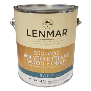 Gallon Clear Satin Polyurethane Wood Finish