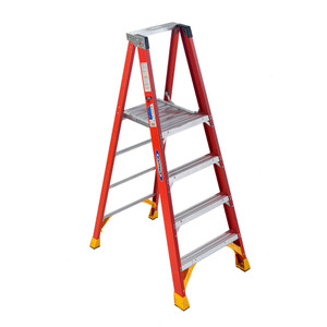 4' Fiberglass Platform Ladder (Type 1A - 300 lb. Test)