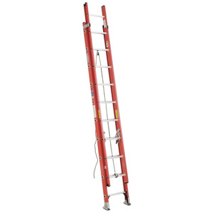 20' Fiberglass Extension Ladder (Type 1A - 300 lb. Test)
