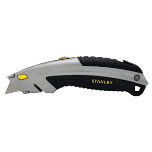 Ergonomic Retractable Utility Knife With 3 Blades