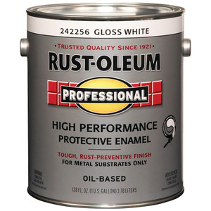 Gallon Rust-Oleum Gloss White High Performance Protective Enamel Paint