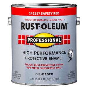 Gallon Rust-Oleum Gloss Safety Red High Performance Protective Enamel Paint