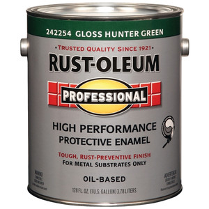 Gallon Rust-Oleum Gloss Hunter Green High Performance Protective Enamel Paint