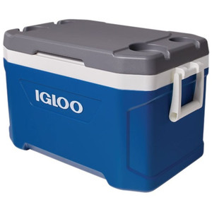 52 Quart Polyurethane Indigo Blue IGLOO Latitude Cooler