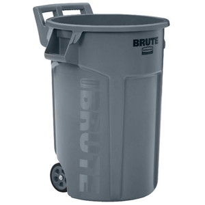 44 Gallon Gray Vented Wheeled Brute Garbage Can