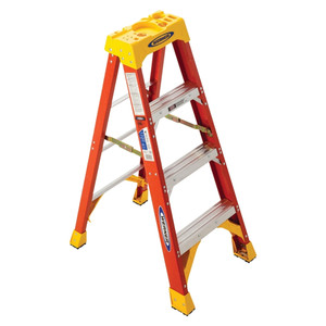 4' Fiberglass Step Ladder (Type 1A - 300 lb. Test)