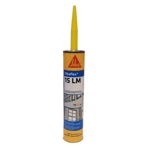 10.1 oz. Cartridge Redwood Tan Sikaflex 15LM Construction Sealant