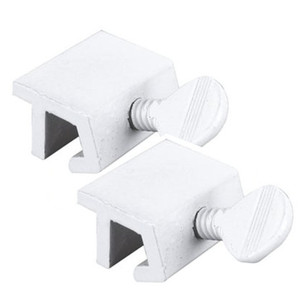 White Heavy-Duty Sliding Window Lock (Pack of 2)