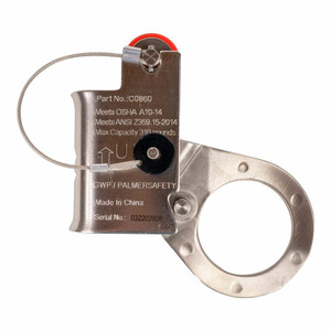 5/8" to 3/4" Safety Rope Grab w/ Roller Guide - 5,000 Lbs.
