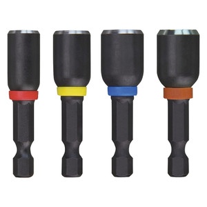 4 pc. Milwaukee Impact Duty Magnetic Nut Driver Set - (1/4", 5/16", 3/8" and 7/16")