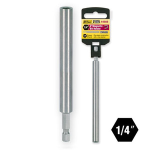1/4" Hex Drive X 6" Stainless Steel Magnetic Bit Holder
