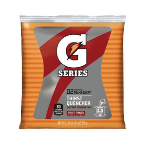 21 oz. Gatorade Fruit Punch Flavor Powder - Makes 2-1/2 Gallons