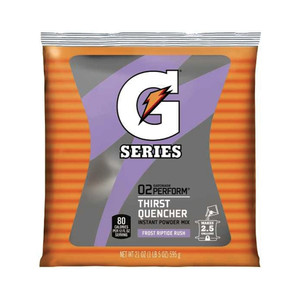 21 oz. Gatorade Riptide Rush Flavor Powder - Makes 2-1/2 Gallons