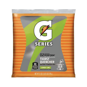 21 oz. Gatorade Lemon-Lime Flavor Powder - Makes 2-1/2 Gallons