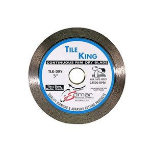 5" Continuous Rim Dry Cut Diamond Blade