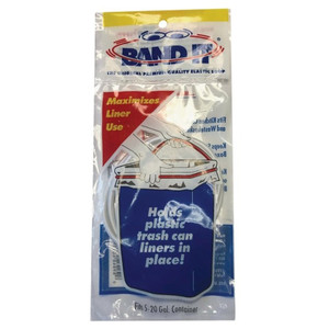 5 to 20 Gallon Trash Can Bag Rubberband Loop