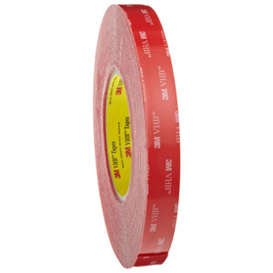 3/4" X 15 Yards VHB Clear Double Stick Tape