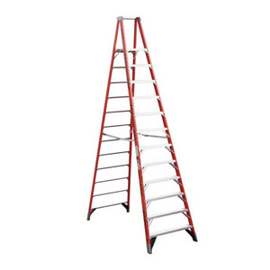 12' Fiberglass Platform Ladder (Type 1A - 300 lb. Test)
