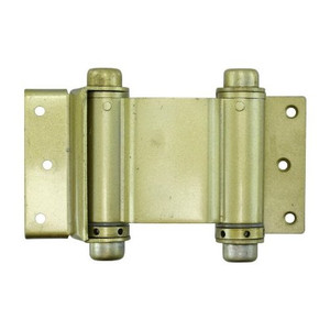 3" Prime Coated Double Action Spring Hinges (Pack of 2)