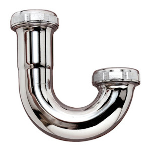1-1/2" Chrome Plated J-Bend