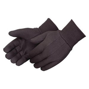 Brown Jersey Gloves (Pack of 12 Pair)