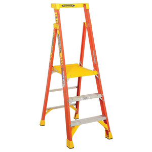 3' Fiberglass Podium Ladder (Type 1A - 300 lb. Test)