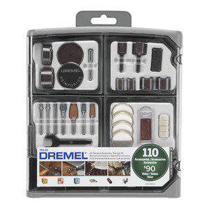 110 pc. Dremel All-Purpose Rotary Tool Accessory Kit
