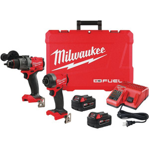 Milwaukee M18 Fuel Brushless Hammer Drill & Impact Driver Combo Kit