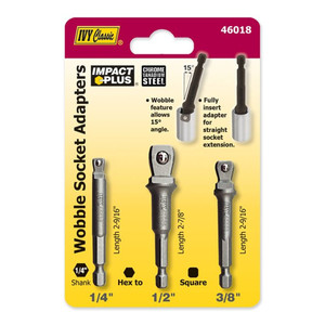 Wobble Socket Adapters (Set of 3)