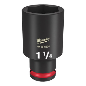 1/2" Drive X 1-1/4" Deep S.A.E. Impact Socket