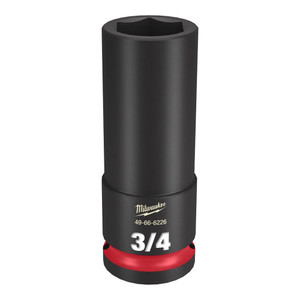 1/2" Drive X 3/4" Deep S.A.E. Impact Socket