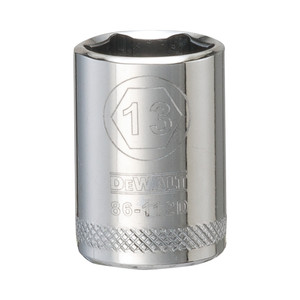 1/4" Drive X 13 mm Shallow Metric Socket