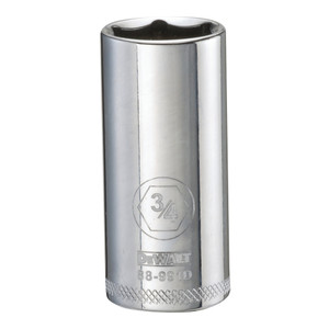 3/8" Drive X 3/4" Deep S.A.E. Socket