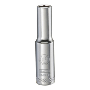 1/4" Drive X 6 mm Deep Metric Socket