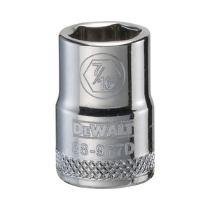 3/8" Drive X 7/16" Shallow S.A.E. Socket