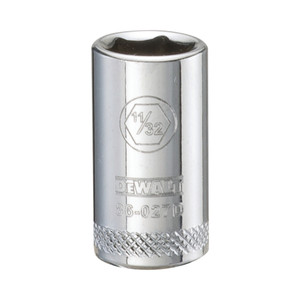 1/4" Drive X 11/32" Shallow S.A.E. Socket